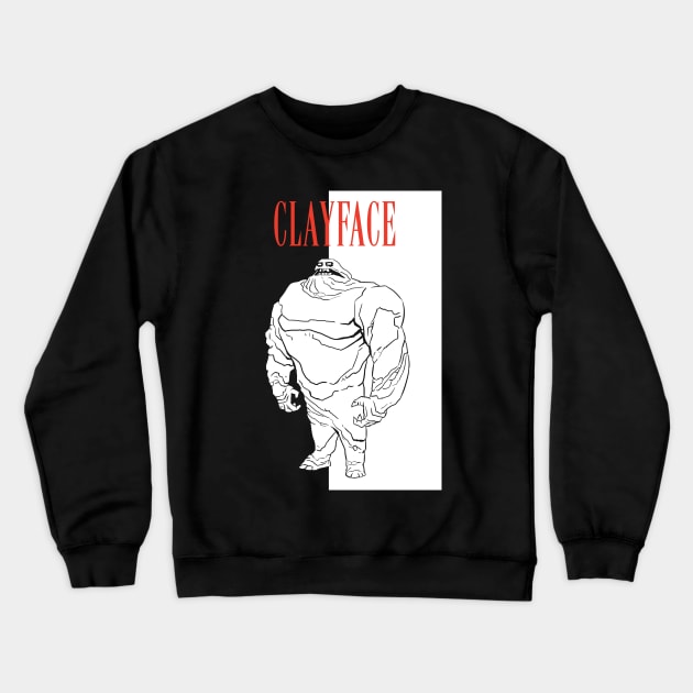 Clayface Crewneck Sweatshirt by DugMcFug